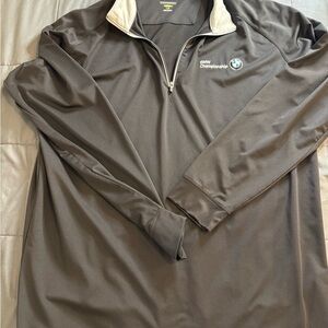Greg Norman Collection Gray Quarter-Zip Jacket
